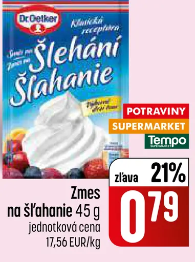 Dr. Oetker Zmes na šľahanie