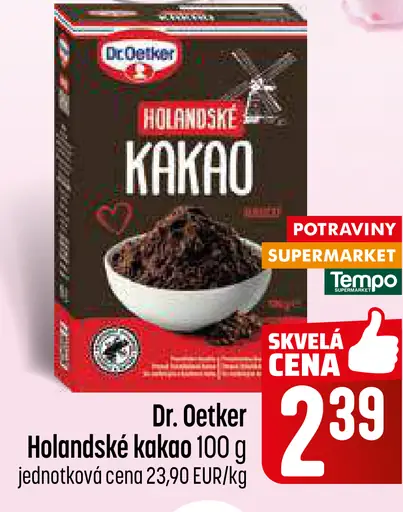 Dr. Oetker Holandské kakao