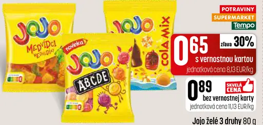 Jojo Želé cukríky