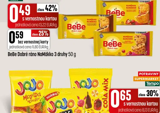 BeBe Dobré ráno NaMäkkko sušienky