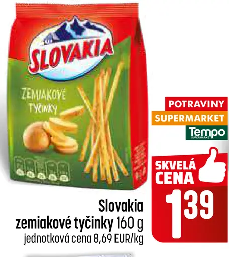 Slovakia Zemiakové tyčinky