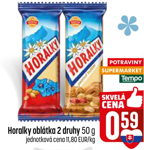 Horalky oblátky 2 druhy