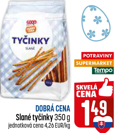COOP Tyčinky slané