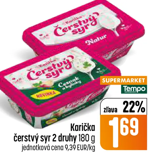 Karička čerstvý syr