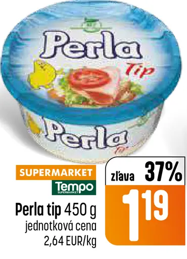 Perla Tip rastlinný tuk na natieranie