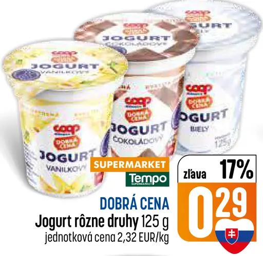 Coop Jogurt biely