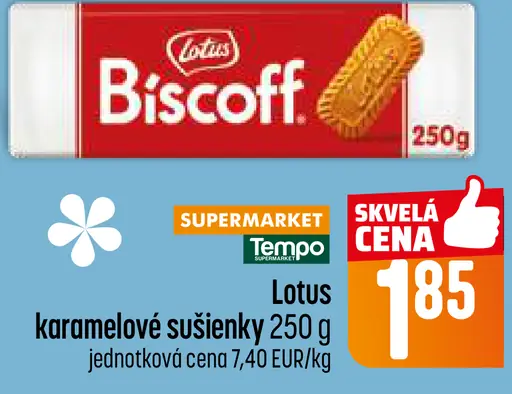 Lotus Biscoff Originálna karamelizovaná sušienka