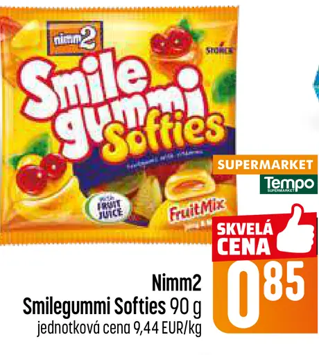Nimm2 Smilegummi želé cukríky