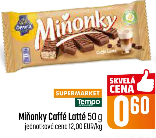 Miňonky Caffé Latte oplátky