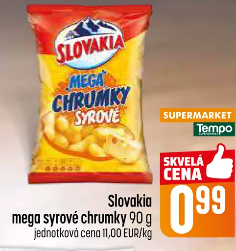 Slovakia Mega Syrové Chrumky