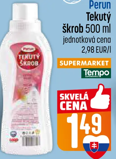 Perun Tekutý škrob