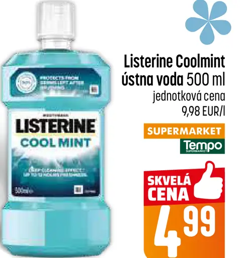 Listerine Coolmint ústna voda