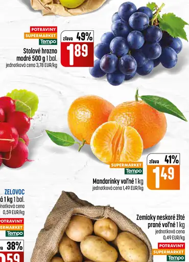 Stolové hrozno modré