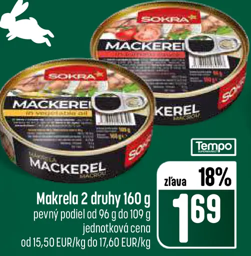 Sokra Makrela v paradajkovej omáčke