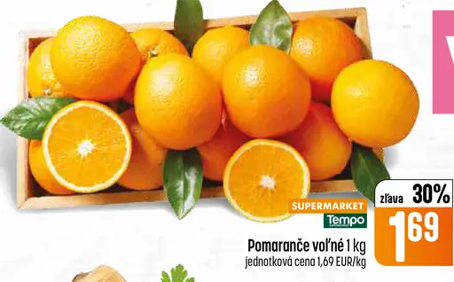 Tempo Pomaranče voľné