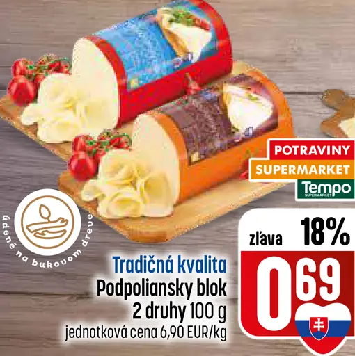 Podpoliansky blok syr