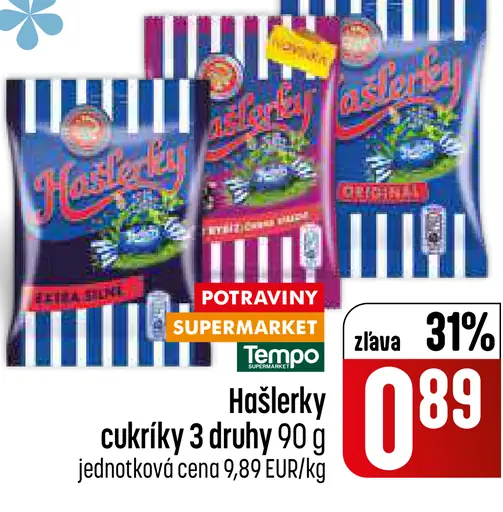 Hašlerky cukríky