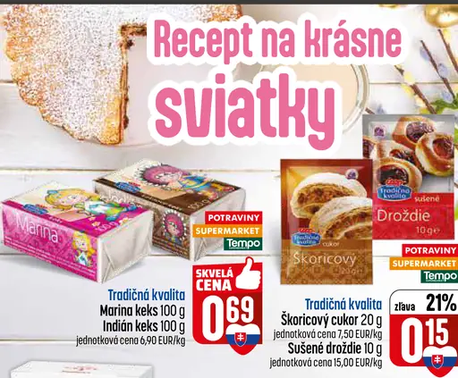 Marina keks, Indián keks