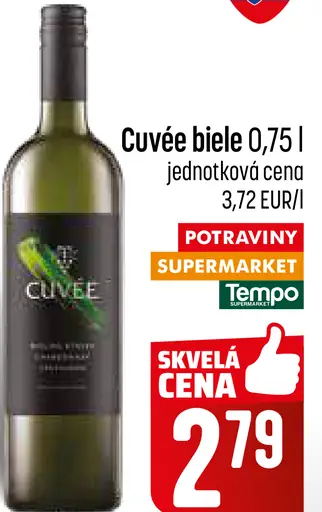 Cuvée biele víno