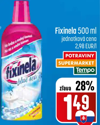 Fixinela čistiaci prostriedok