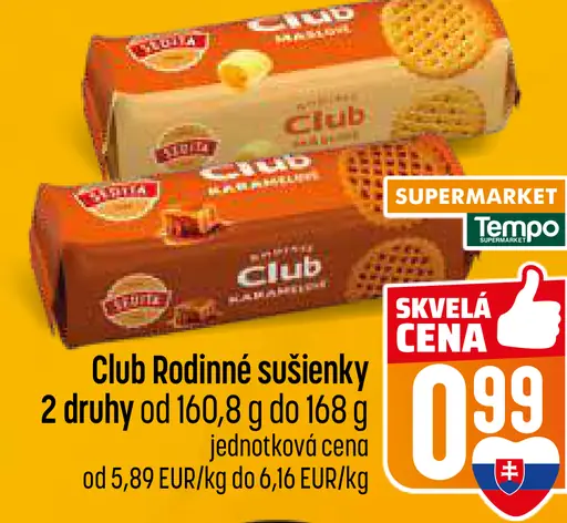 Club Rodinné sušienky