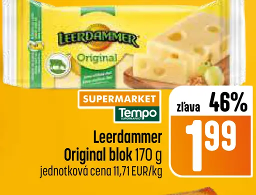 Leerdammer Original blok syr