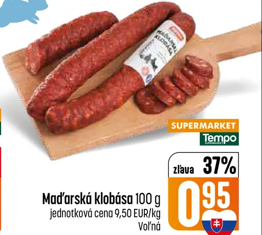 Tempo Maďarská klobása
