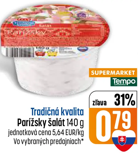 Tempo Tradičná kvalita Parížsky šalát