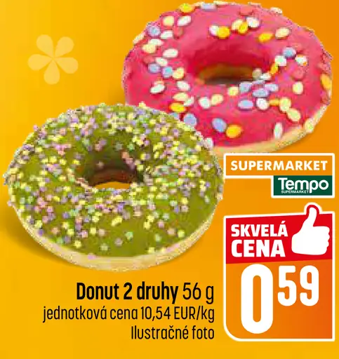 Tempo Donut 2 druhy