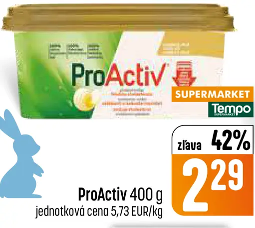 Flora ProActiv rastlinný tuk na natieranie