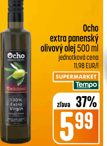 Ocho extra panenský olivový olej