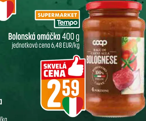 Coop Boloňská omáčka
