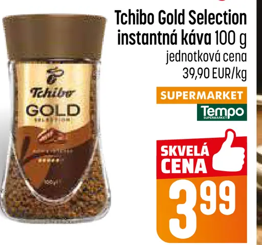 Tchibo Gold Selection instantná káva