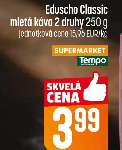 Eduscho Classic mletá káva