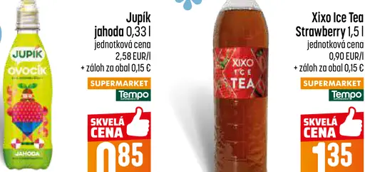 Jupík jahoda nápoj