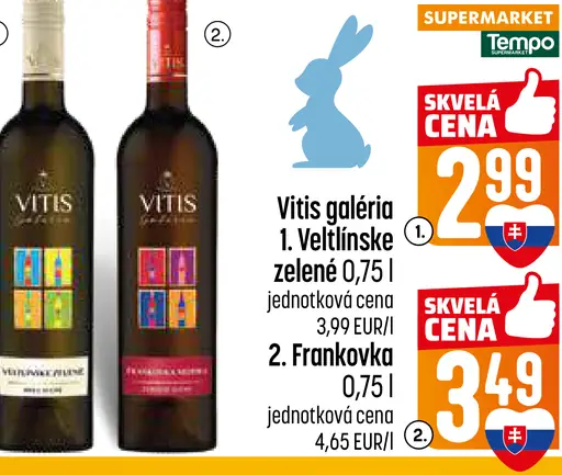 Vitis galéria Veltlínske zelené víno