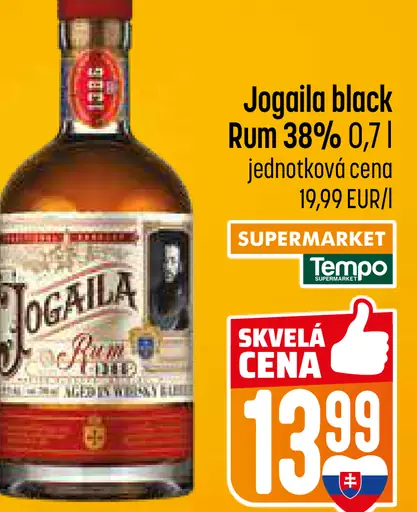 Jogaila black Rum