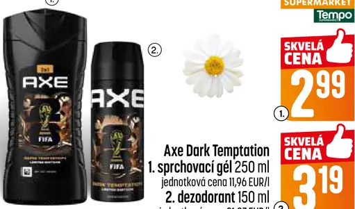 Axe Dark temptation sprchovací gél