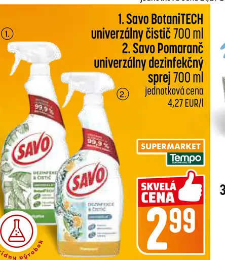 Savo BotaniTECH univerzálny čistič