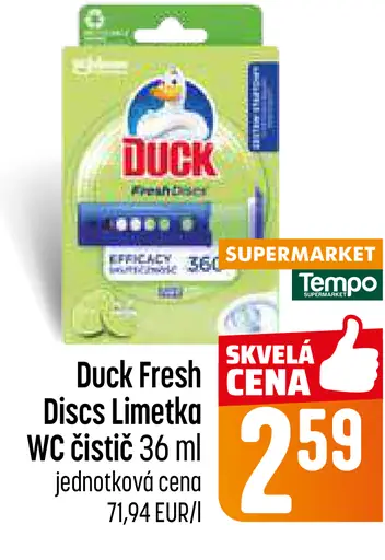 Duck Fresh Discs WC čistič