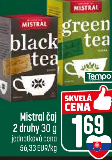 Mistral čierny čaj