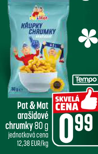 Pat&Mat Arašidové chrumky