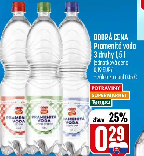 Coop pramenitá voda