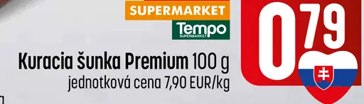 Mecom Kuracia šunka Premium