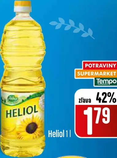 Heliol rastlinný olej