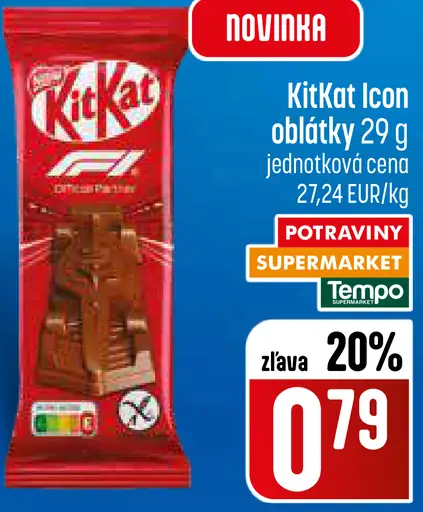 KitKat čokoládová tyčinka