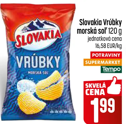 Slovakia Vruby morská soľ