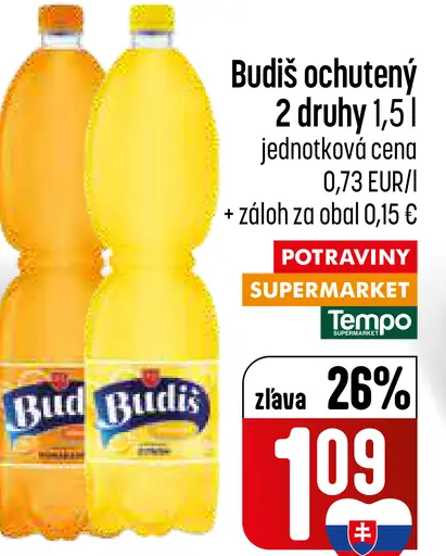 Budiš ochutený nápoj