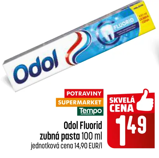 Odol Fluorid zubná pasta