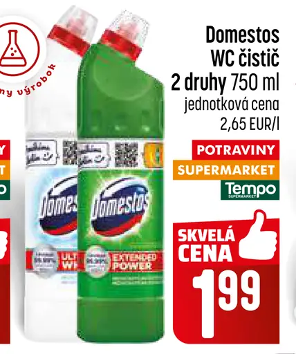 Domestos WC čistič